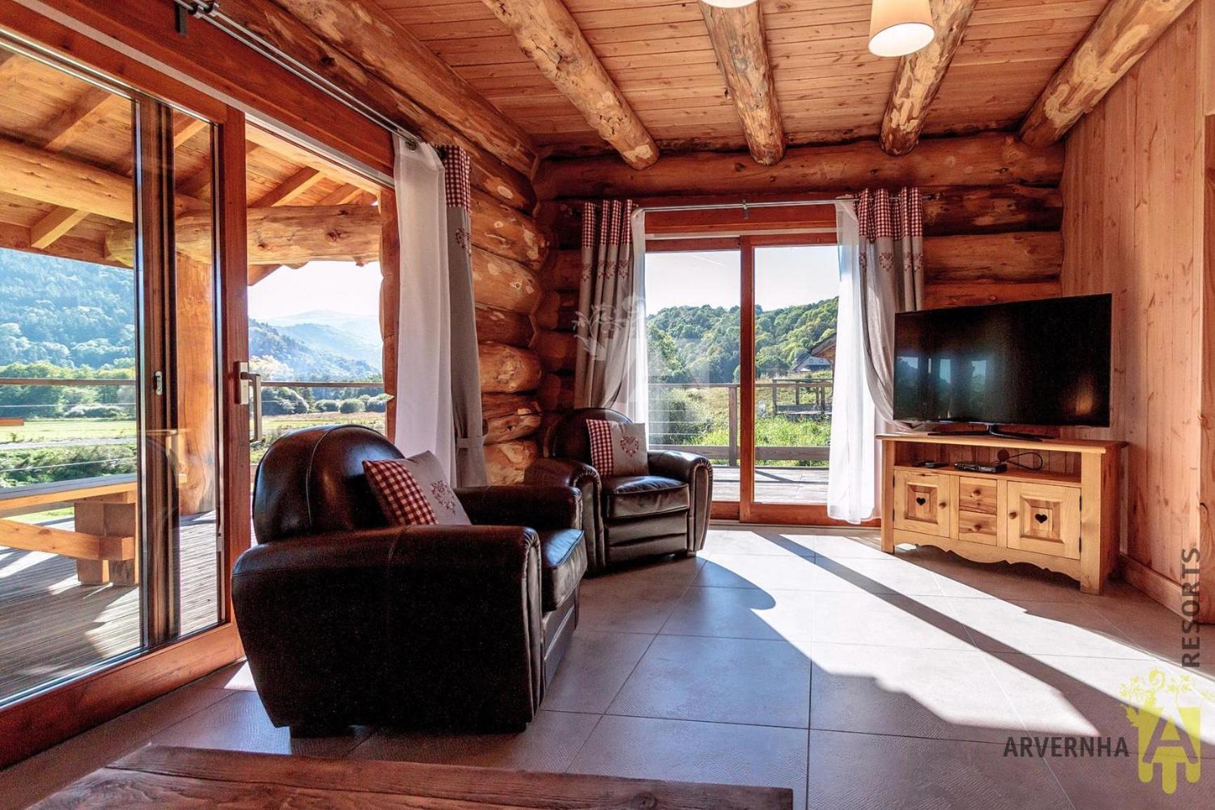 Chalets De Fougerousse Chambon-sur-Lac Ngoại thất bức ảnh